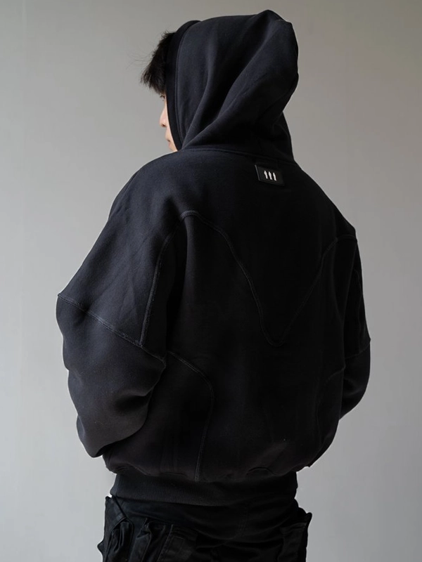 Vitriolic Oversized Black Hoodie