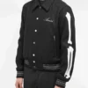 Amiri Bones Black Varsity Jacket