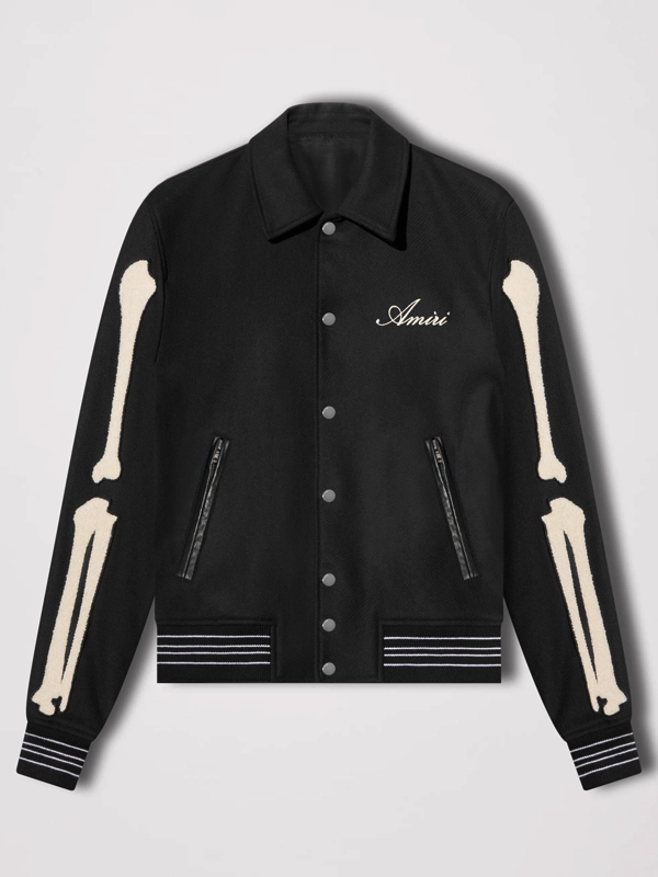 Amiri Bones Varsity Jacket