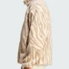 Animal Polar Fleece Beige Jacket