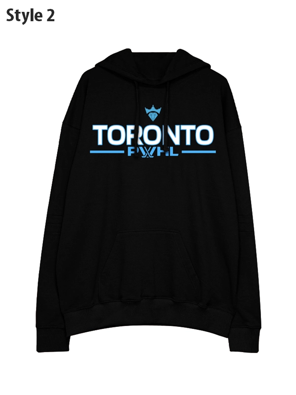 Black Toronto PWHL Hoodie