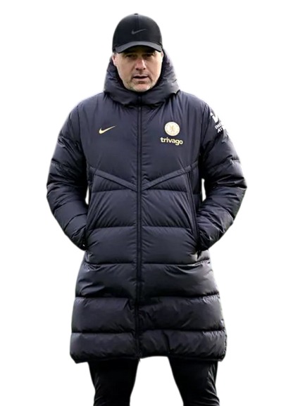 Chelsea Black Puffer Coat