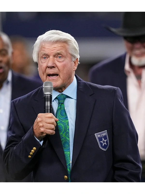 Jimmy Johnson Dallas Cowboys Ring Of Honor Blazer Coat