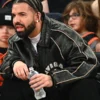 Drake Avirex Leather Bomber Jacket