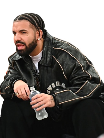 Drake Avirex Leather Jacket