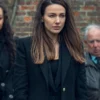 Fool Me Once Michelle Keegan Black Long Coat