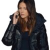 Fool Me Once Michelle Keegan Puffer Hooded Jacket