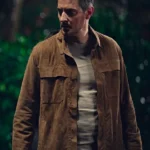 Fool Me Once Richard Armitage Brown Suede Jacket