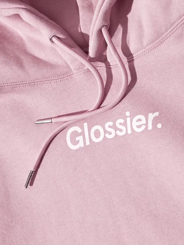 Glossier Pink Pullover Hoodie