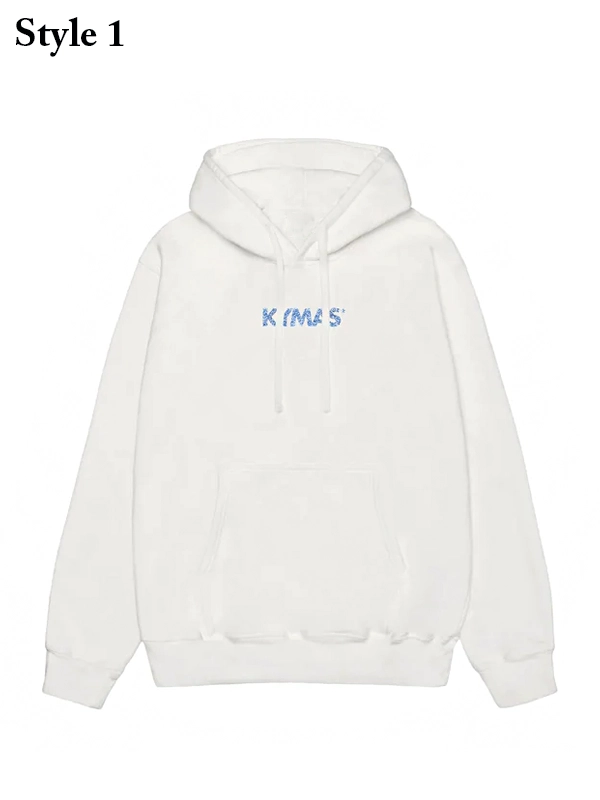 KEYMAS White HOODIE