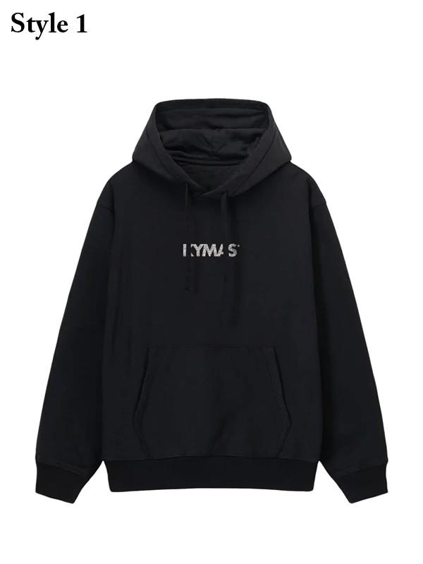 Kymas Black Hoodie