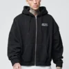 LFDY Black Zip-Up Hoodie