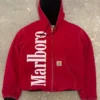 MARLBORO CARHARTT JACKET RED