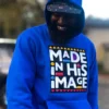 Made In His Image Unisex Hoodie Blue