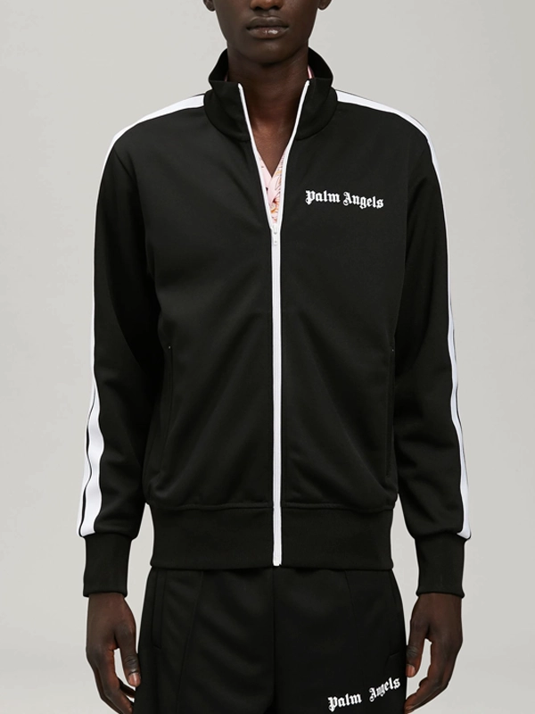 Palm Angels Black Track Jacket