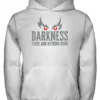 Ravens Darkness White Hoodie