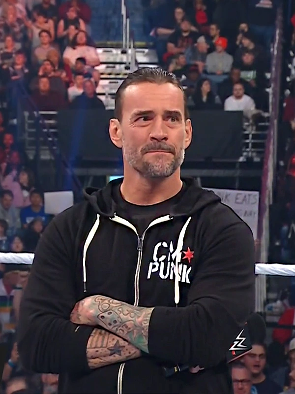 Return of CM Punk Black Zip-Up Hoodie