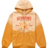 SUPREME TRUE RELIGION ORANGE HOODIE