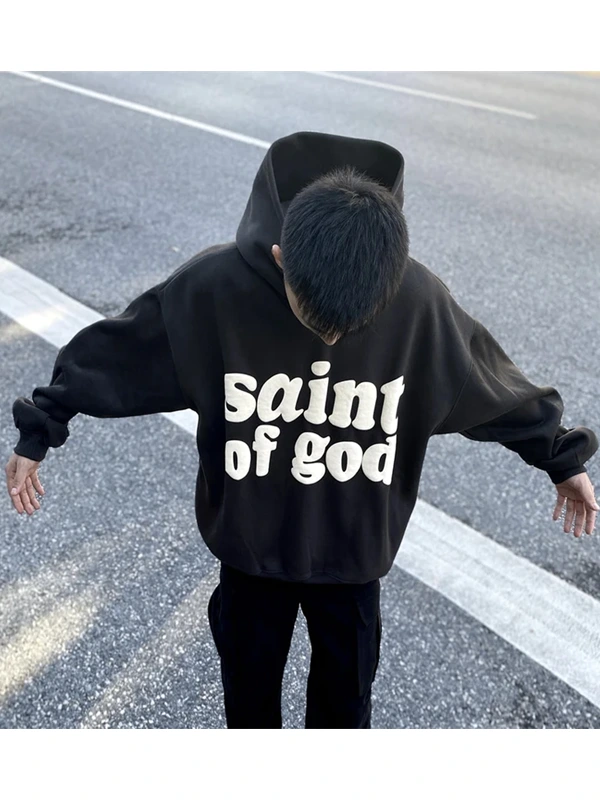 Saint of God Black Hoodie