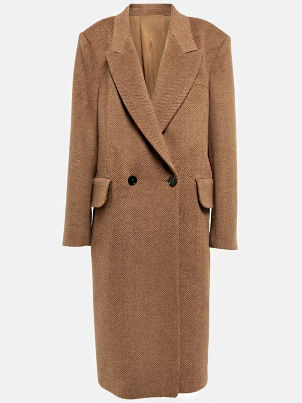 Stella McCartney Double-breasted Wool Coat