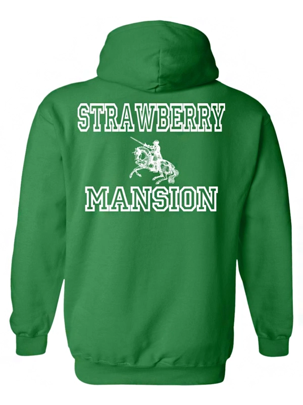 Strawberry Mansion Pullover Hoodie