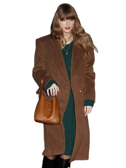 Taylor Swift Brown Coat