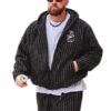 Travis Kelce Nike x Stussy Striped Jacket