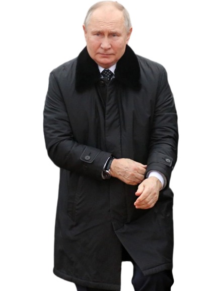 Vladimir Putin Black Coat