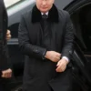 Vladimir Putin Black Mid-Length Coat