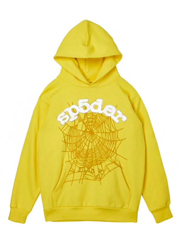 Yellow Spider Hoodie