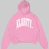 klarity Pink hoodie