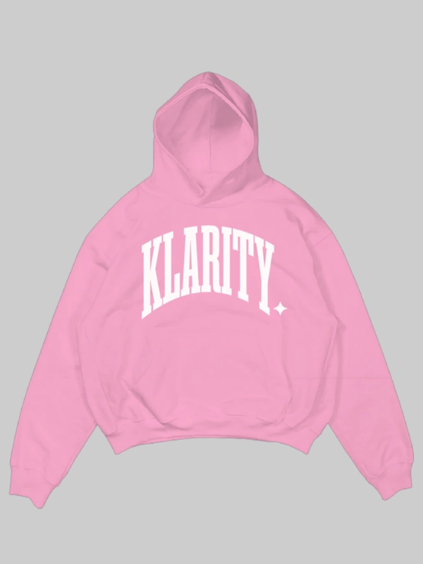 klarity Pink hoodie