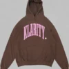 klarity brown hoodie