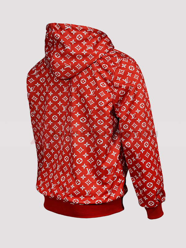 Supreme hoodie louis vuitton sale