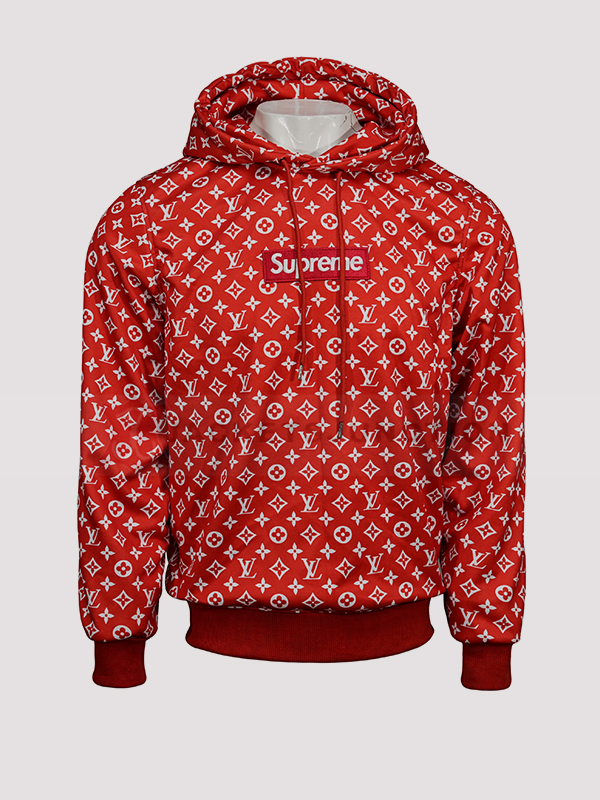 Supreme x Louis Vuitton Box Logo Hoodie Supreme LV Hoodie