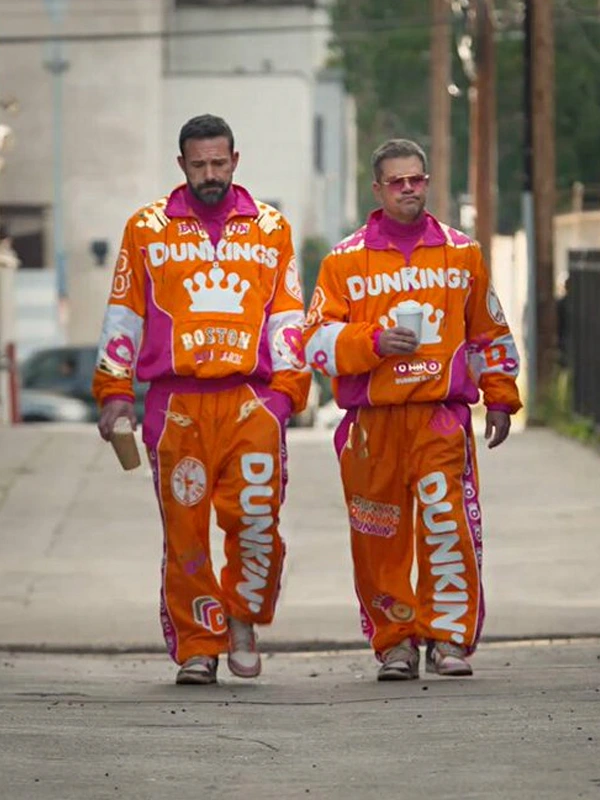 Ben Affleck Super Bowl Dunkin Donuts Tracksuit Jacket