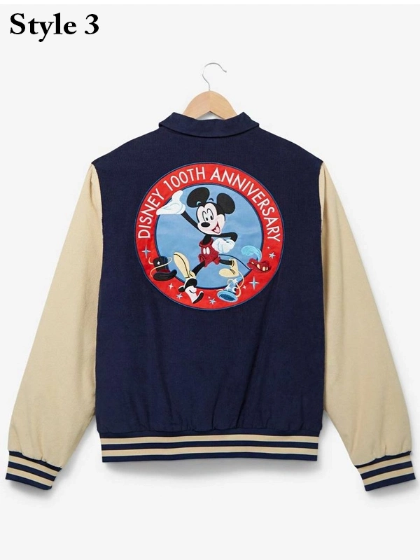 Disney 100 Years of Wonder Varsity Jacket