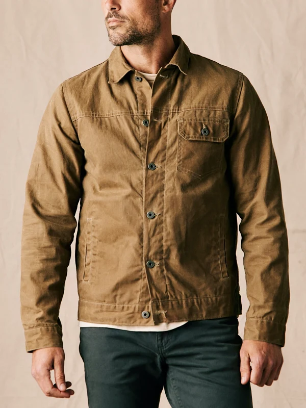 Flint and Tinder Tan Brown Jacket