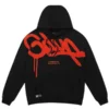 Geedup Hoodie Black and Orange