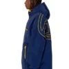 Hennessy Windbreaker Blue Hooded Jacket