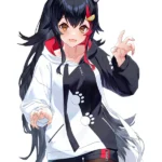 Hololive Ookami Mio Hoodie