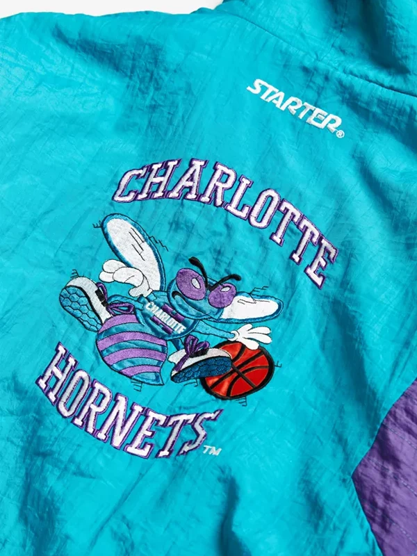 Hornets Blue Starter Jacket