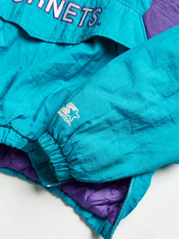 Vintage Charlotte Hornets Starter Jacket Anorak