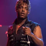 Juice Wrld Denim Patch Black Vest