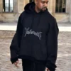 Kanye West Vetements Black Oversized Hoodie