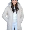 MEGHAN MARKLE CALVIN KLEIN QUILTED MAXI PUFFER JACKET