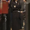 Madame Web Dakota Johnson Black Coat