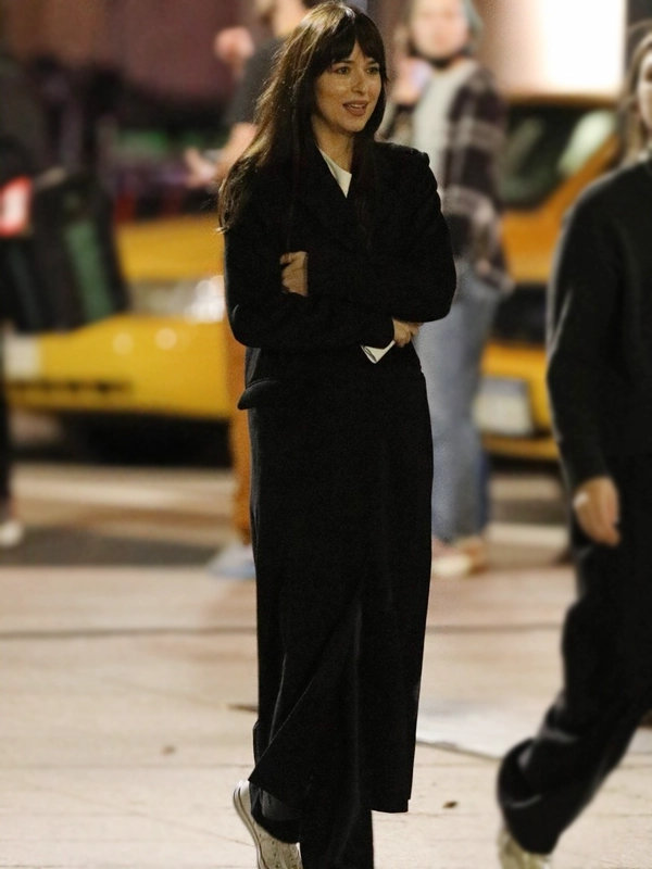 Madame Web Dakota Johnson Long Coat