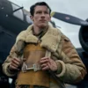 Masters Of The Air Callum Turner Shearling Jacket