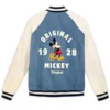 Mickey Mouse Denim Varsity Jacket